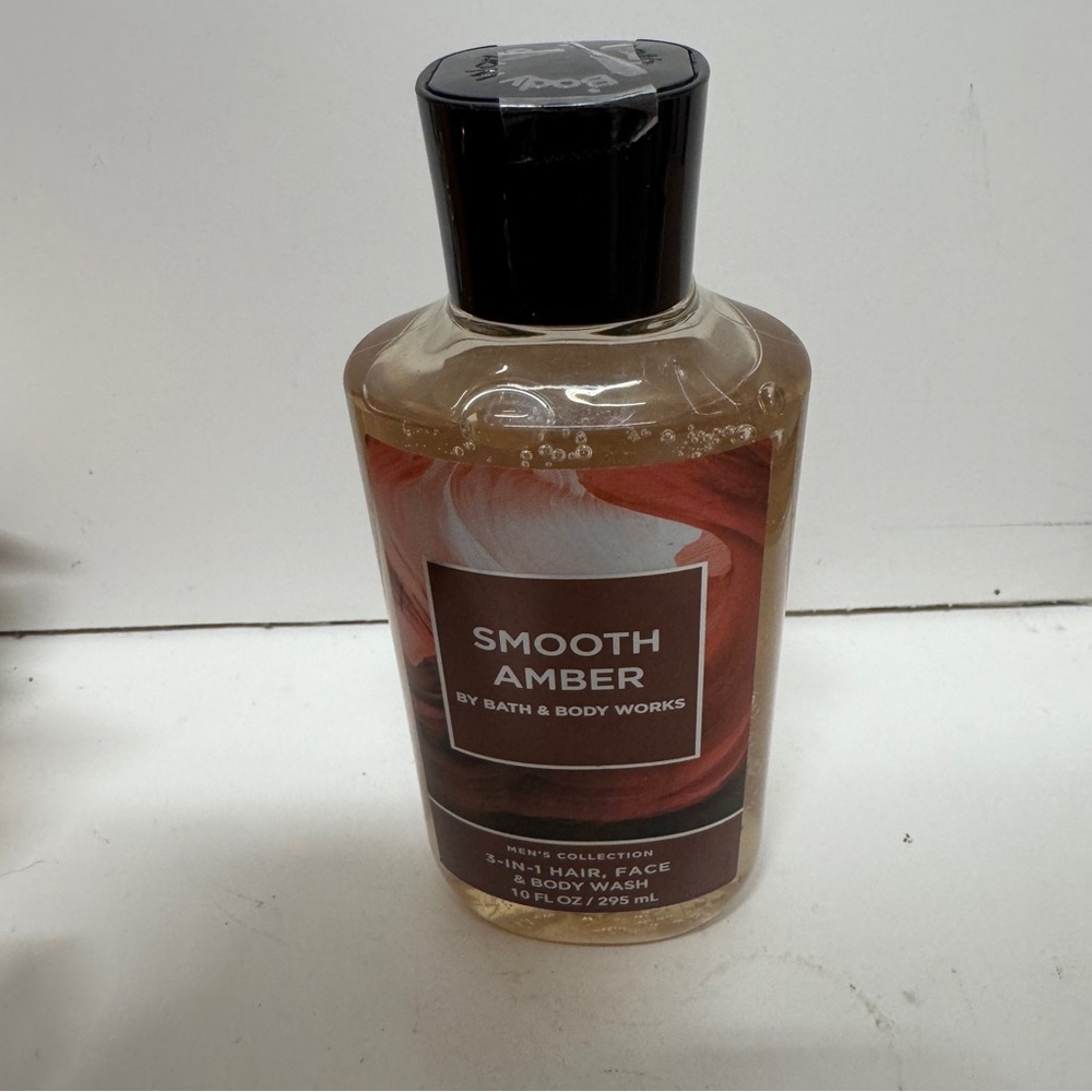Bath Body Work Smooth Amber 3 In 1 Hair Face Bodywash 10 OZ